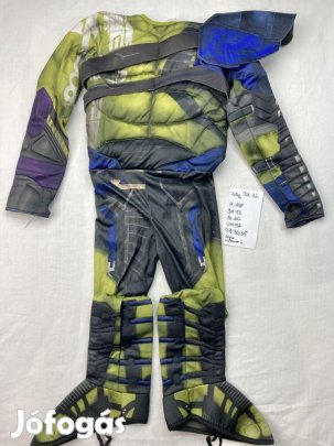 Hulk jelmez, Ragnarok jelmez, szuperhős jelmez DK32