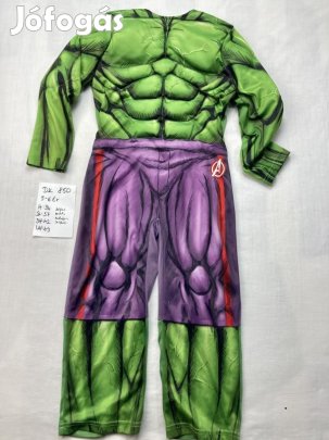 Hulk jelmez, szuperhős jelmez DK850