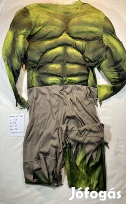Hulk jelmez, szuperhős jelmez, felnőtt jelmez M331