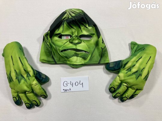 Hulk jelmez kiegészítő, Hulk kesztyű G404