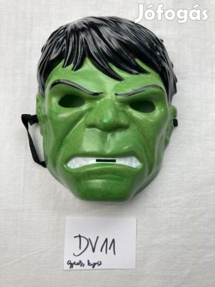 Hulk maszk, szuperhős maszk DV11