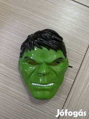 Hulk műanyag maszk, álarc