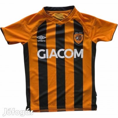 Hull City 2020-21 Umbro hazai foci mez gyerek 128-as