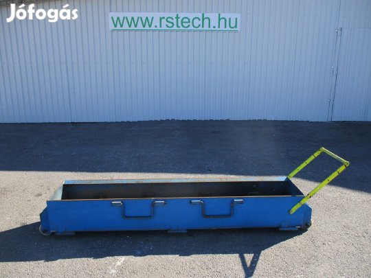 Hulladék lemez tároló gurulós kocsi lemezvágó gép-hez (3027)