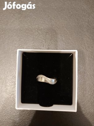 Hullámos,női ezüst gyűrű eladó