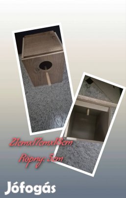 Hullámos papagájoknak odúk 