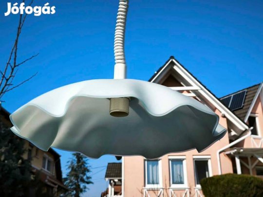 Hullámos szélű lámpaernyő