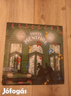 Hungária Hotel Menthol bakelit lemez 