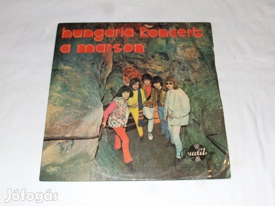 Hungária: Koncert a Marson - bakelit lemez eladó!