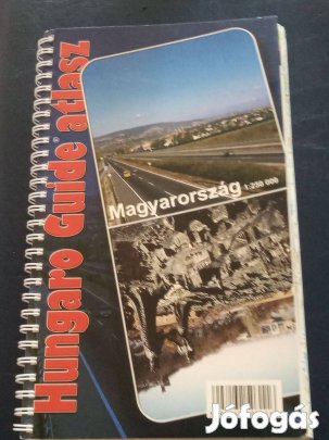 Hungaro Guide 2003 atlasz - Magyarország 1:250 000 5000ft óbuda