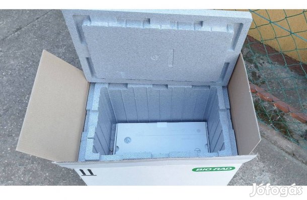 Hungarocel doboz, 45 litres, szürke