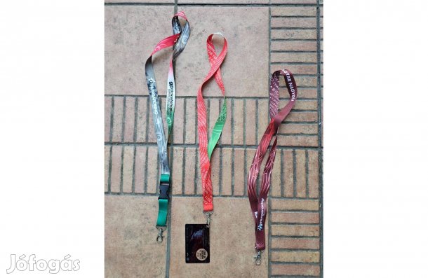 Hungaroring nyakpánt színes passztartó Forma 1 nyakba akasztó 5db