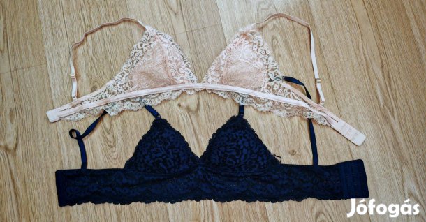 Hunkemöller csipke Xs női melltartó szett 2 db