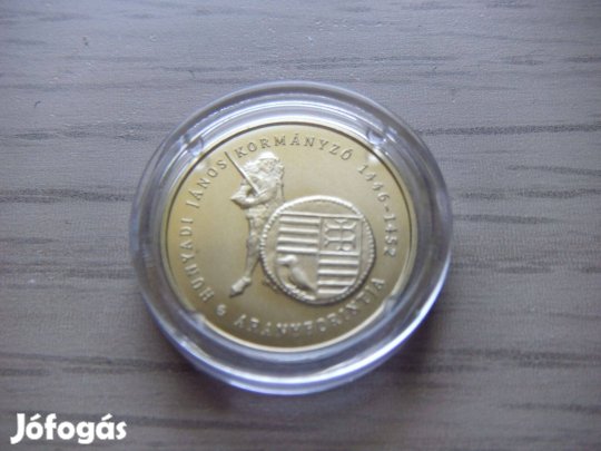 Hunyadi János Aranyforintja Emlékérem 2022 Zárt Kapszulában
