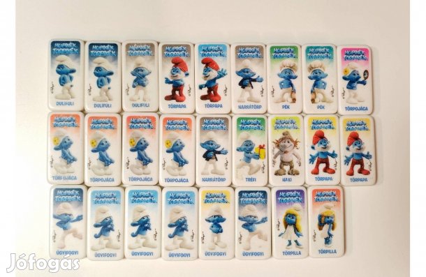 Hupikék Törpikék Dominó