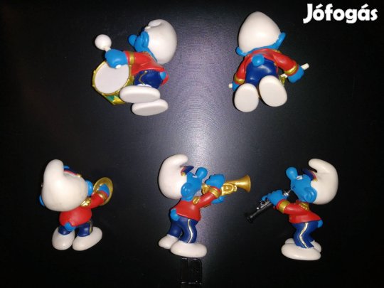 Hupikék Törpök, Smurfs Peyo vintage figurák. 