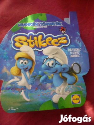 Hupikék törpikék társasjáték stikeez 4