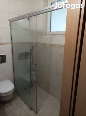 Hüppe zuhany tolóajtó zuhanykabin faltól falig beépíthető max. 164 cm