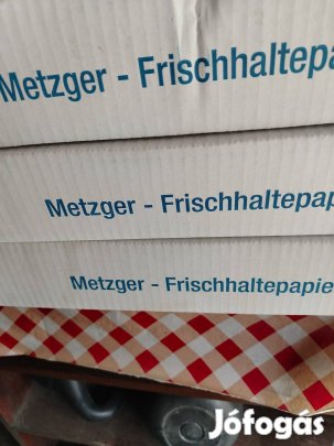 Hús, sütemény, lángos csomagoló anyag, zsírpapír. 