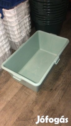 Húsos, láda, keverő, edény, malteros, kád