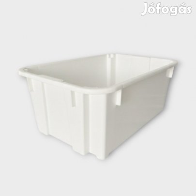 Húsos láda II. osztályú fehér ( szüretelő láda )