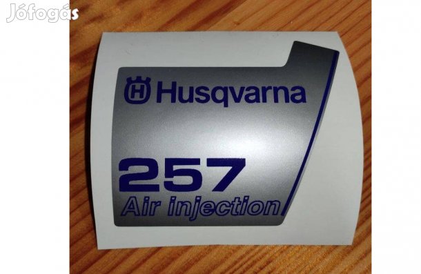 Husqvarna 257 berántó matrica