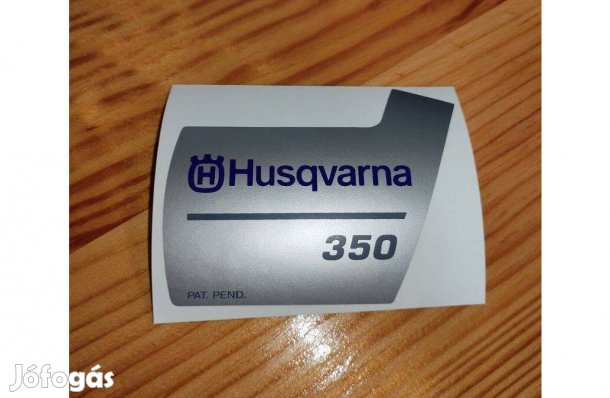 Husqvarna 350 berántó matrica