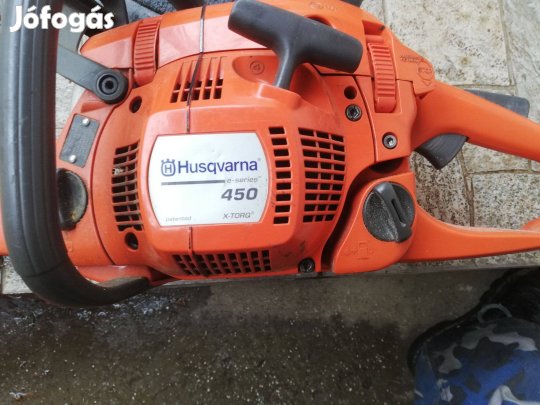 Husqvarna 450 láncfűrész újszerű állapotban eladó!