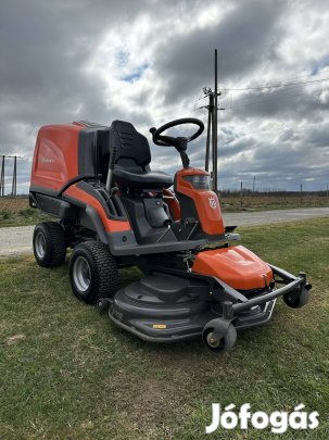 Husqvarna R320 Ts AWD összkerekes, fűgyűjtős, rider fűnyíró traktor 