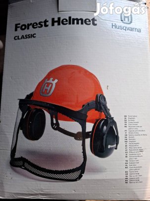 Husqvarna erdőmunkás sisak