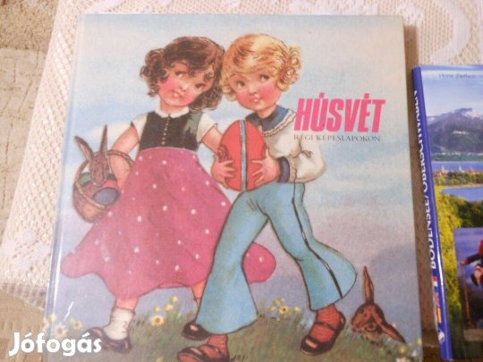 Húsvét régi képeslapokon elvarázsol ez a csodás könyv 90oldal