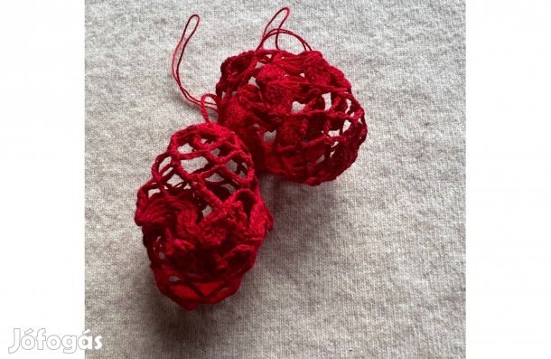 Húsvéti - horgolt tojás csomag 2 db