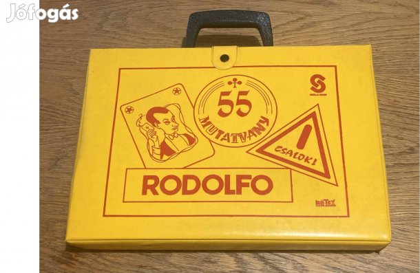 Húsvéti ajándék ötlet! A kultikus Rodolfo 55 mutatvány - bűvésztáska