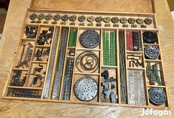 Húsvéti ajándék ötlet! Märklin Nr. 4. antik fémépítő óriás játék