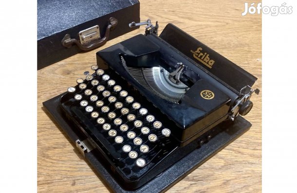 Húsvéti ajándék ötlet! Szép állapotú II. VH-s Naumann Erika írógép