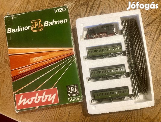 Húsvéti ajándék ötlet! TT Berliner Bahnen villanyvasút szet