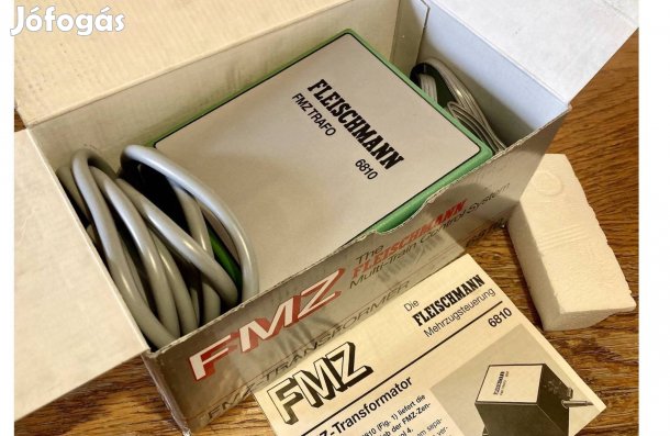 Húsvéti ajándék ötlet! Új Fleischmann Fmz 6810 villanyvasút trafó