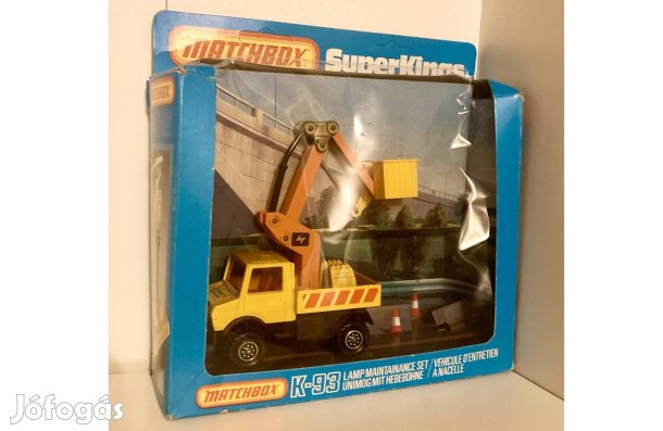 Húsvéti ajándék ötlet! Új Matchbox Superkings K-93 Unimog