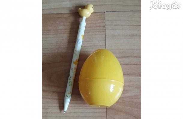 Húsvéti csomag - műanyag meglepetés tojás és csibés golyóstoll