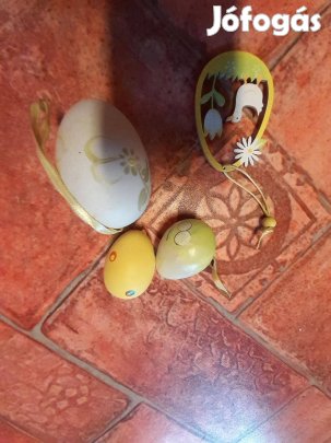 Húsvéti dekoráció liba ill csirke tojás nagyság