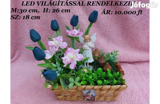 Húsvéti díszkosár. Egyedi megjelenés