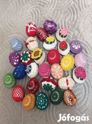 Húsvéti horgolt tojások