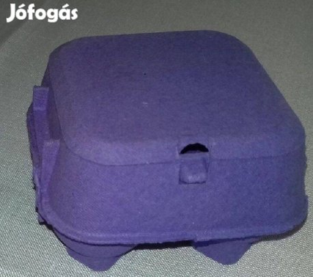 Húsvéti lila karton tojástartó, új