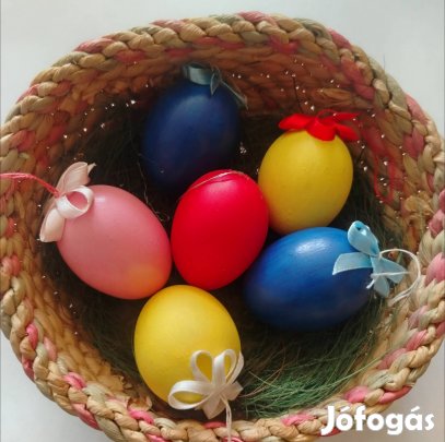 Húsvéti műanyag (függeszthető) tojások 