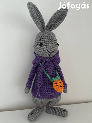 Húsvéti nyuszi figura pamutból