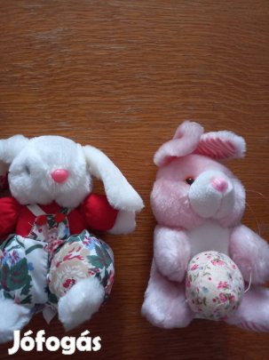 Húsvéti plüss nyuszik eladók