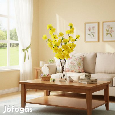 Húsvéti tavaszi 5 darab Aranyesőág - szálas - 46 cm