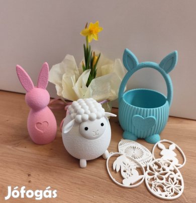 Húsvéti/tavaszi asztali dekor- egyéni összeállítással is megoldható