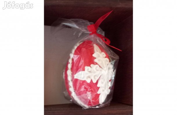 Húsvéti tojás dísz 8 x 6 cm - Új