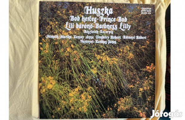 Huszka Bob herceg bakelit hanglemez eladó
